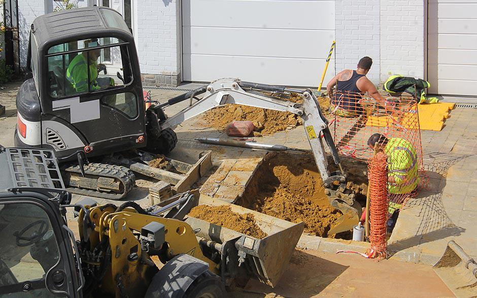 travaux assainissement Trappes